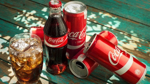 Coca-Cola's red branding