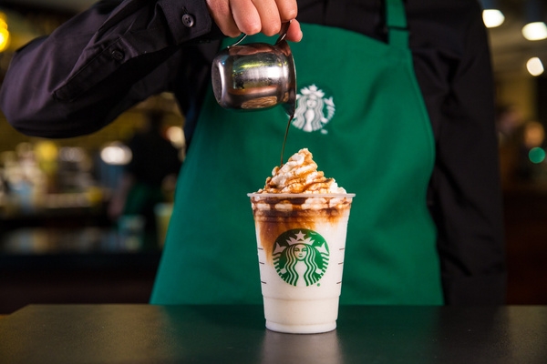 Starbucks' green branding